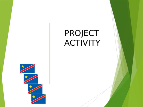 Classroom project activity - a research project on the Congo