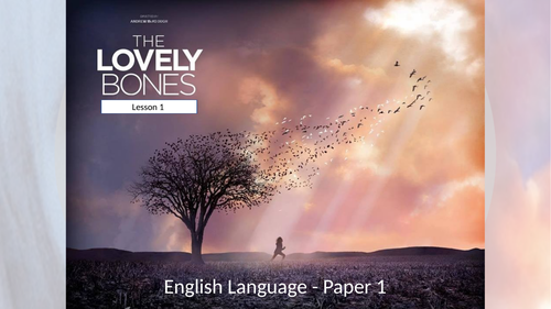 GCSE English Language Paper 1 Lesson - The Lovely Bones.