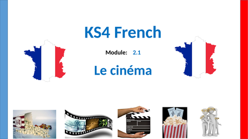 Le cinema -online French lesson GCSE