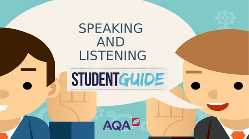 Speaking and Listening: What do you need to do?
