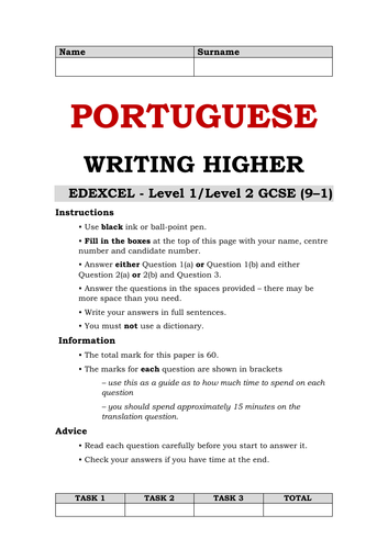 portuguese-gcse-higher-writing-version-2-teaching-resources