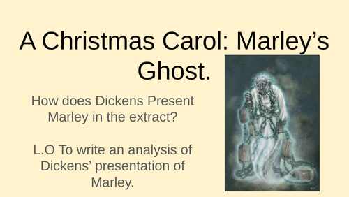A Christmas Carol: Marley's Ghost Analysis