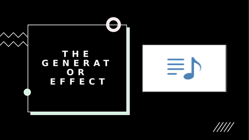 The Generator Effect
