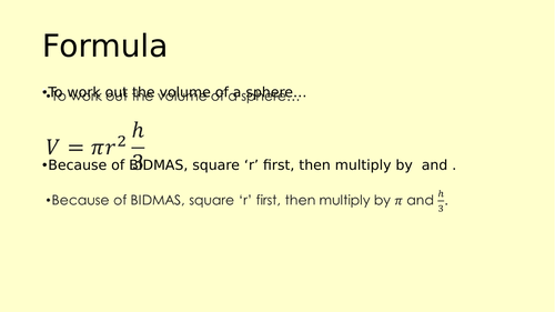 Volume of a Cone Full Lesson | Teaching Resources