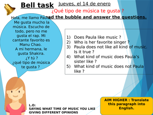 Y8 Spanish - Qué tipo de musica te gusta ? REMOTE ( Viva 2)