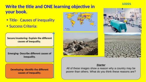 Causes of inequality