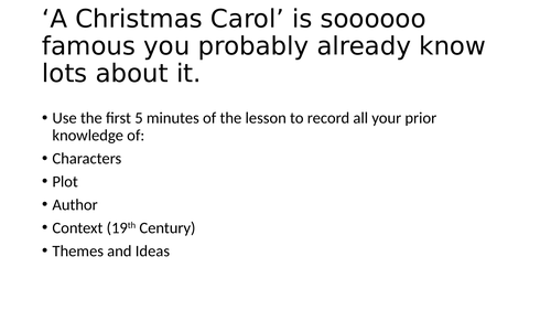 AQA GCSE Lit Christmas Carol Complete Unit