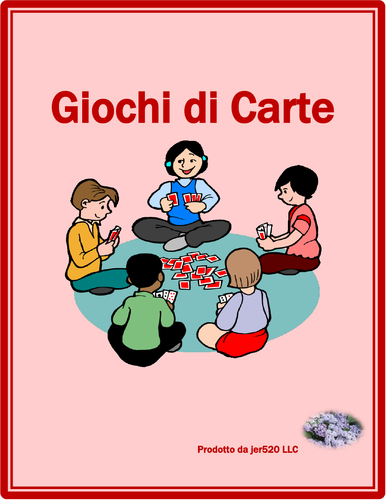 Apparecchiare la tavola (Set the Table in Italian) Card Games