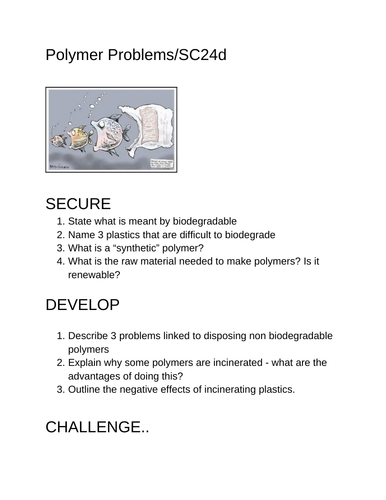 Edexcel GCSE mixed knowledge organisers