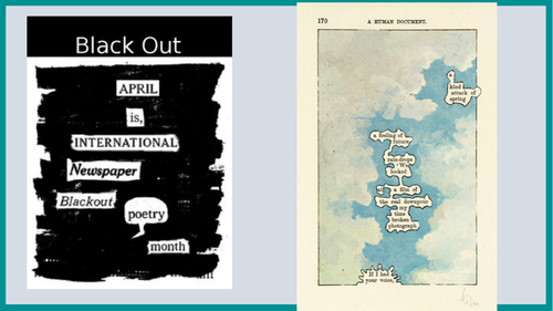 Black out poetry