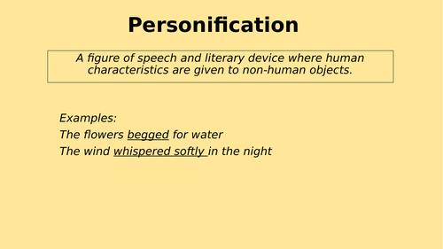 SPAG - Personification
