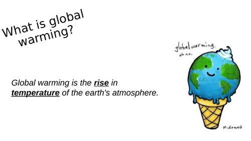 Global warming - satirical | Teaching Resources