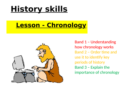 History Skills Bundle of 8 lessons