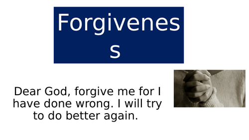 Forgiveness - Christianity