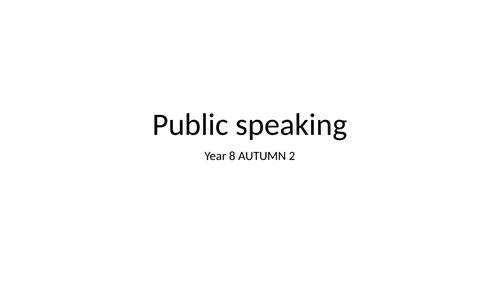 Public speaking Issue based speech