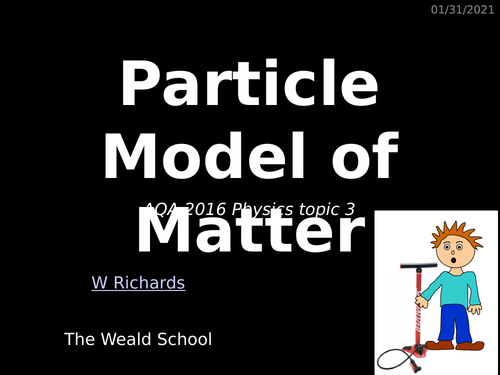 Gcse Physics Unit 3 Particle Model Of Matter Teaching Resources 3743