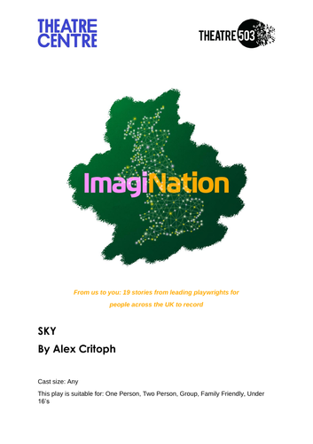 Monologue Script - Sky by Alex Critoph