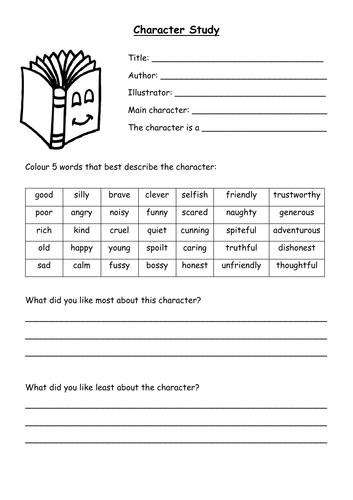 KS1/KS2 Worksheet - Book Reviews (4 versions)