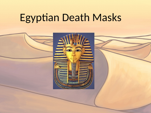 Ancient Egyptian - Death Masks