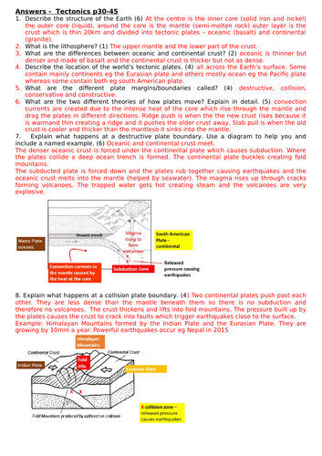 OCR B Geography Revision Pack Global Hazards Unit 1