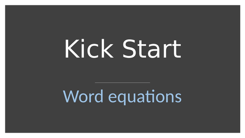 Word Equations