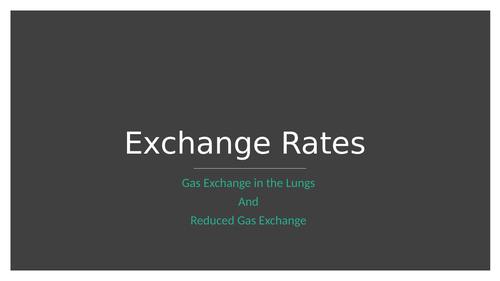 Gas Exchange