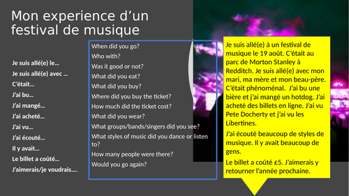 Customs and festival - un festival de musique