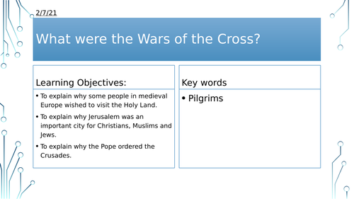 Year 7: What were the Wars of the Cross?