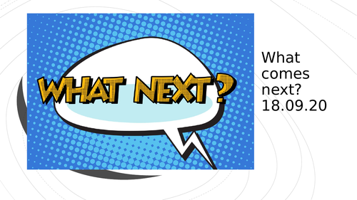 What comes next quiz!