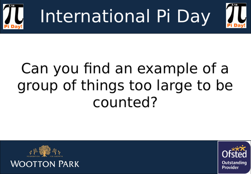 International Pi day - Scavanger hunt