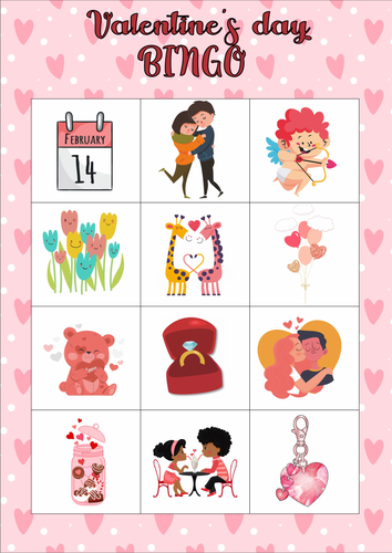 Printable Valentine's Day Bingo