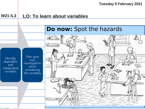 KS3/4 Variables and units