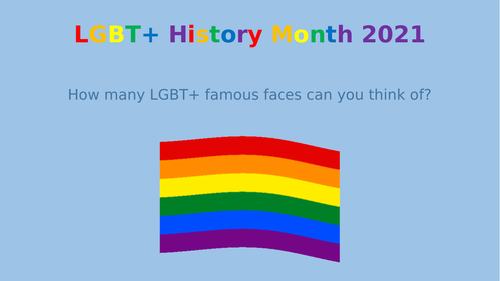 Lgbt History Month Assembly Teaching Resources 1989