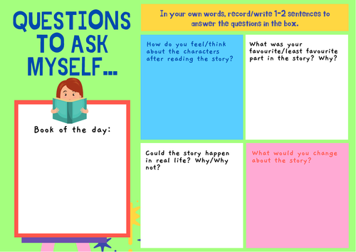 Reading : Opinion Question Template