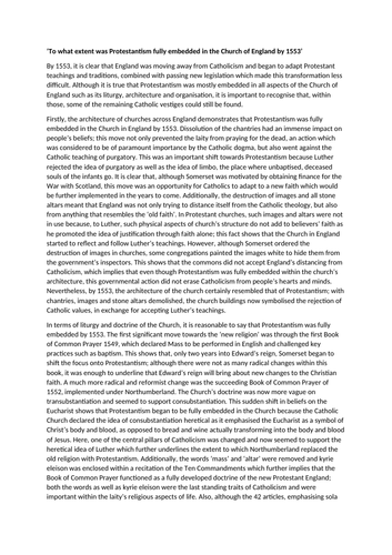 Reformation essay conclusion image