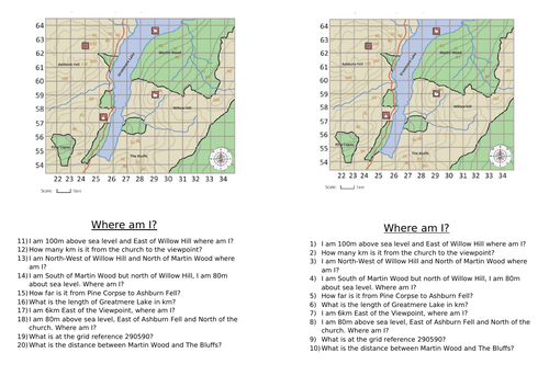 Map Skills Consolidation