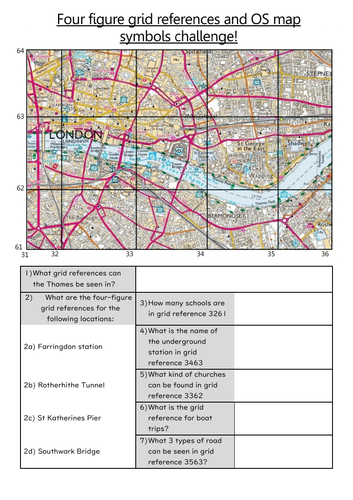 4 Figure Grid References and Map Symbols