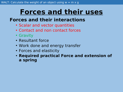 Gravity and weight | Teaching Resources