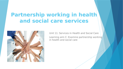 Team work in health and social care