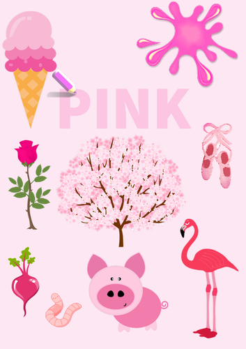 Colour Poster: Pink