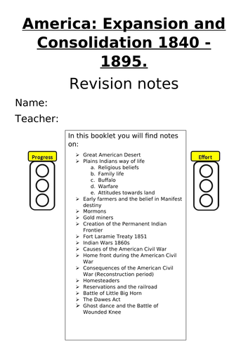 AQA HISTORY GCSE Revision note books.