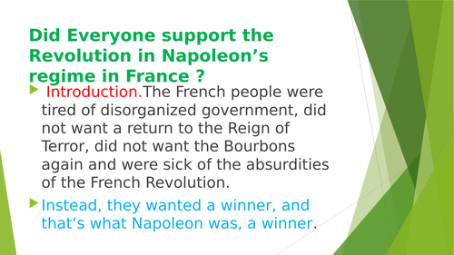Did Everyone support Naropleon Bornarpate in France during his rule?