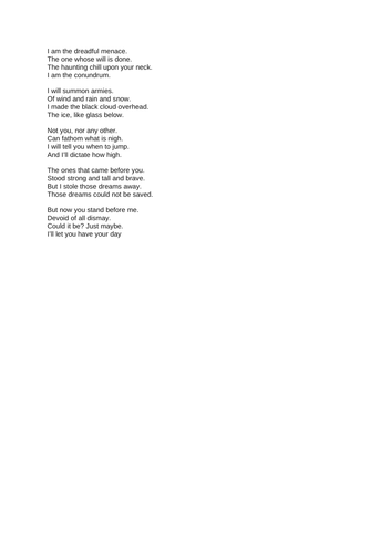 Year 5/6 English - Winter Poetry