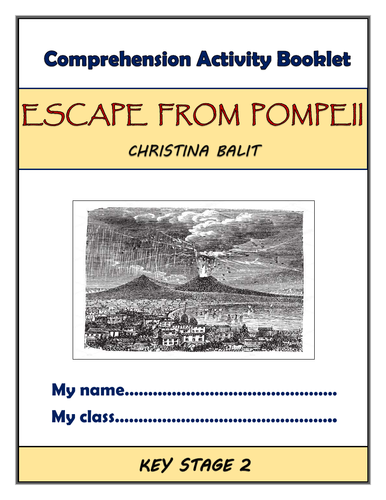 Escape from Pompeii KS2 Comprehension Activities Booklet!