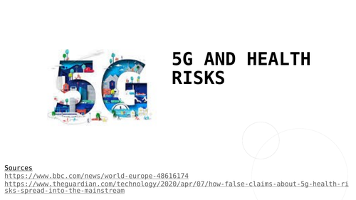 5G and your health
