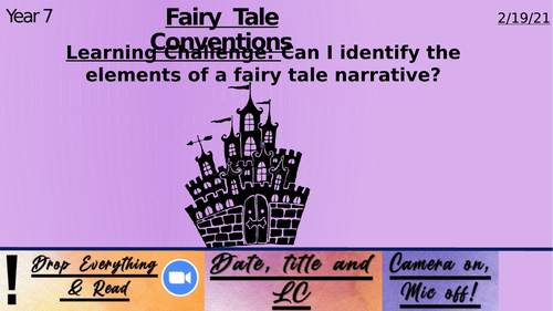 Fairy Tale Conventions