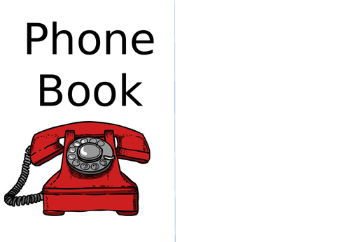 Character Phone Book