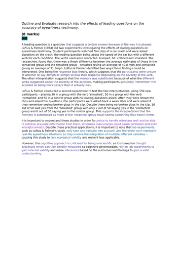 Leading essay questions and answers picture