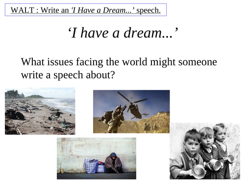 Martin Luther King Speech Writing