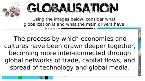 Globalisation Task: Developed Economies